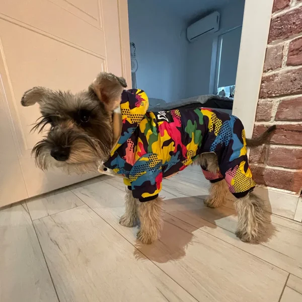 Pet Dog Clothes Winter Warm Dog Windproof Coat