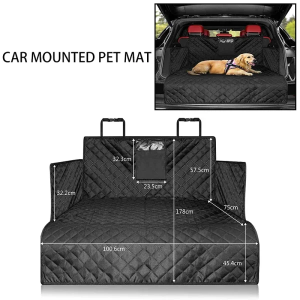 Car Mounted Pet Mat Dog Car Seat Cushion