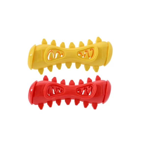 24PCS/Carton TPR Dog Chew Toy Treat Dispensing Dental Cleaning Toy